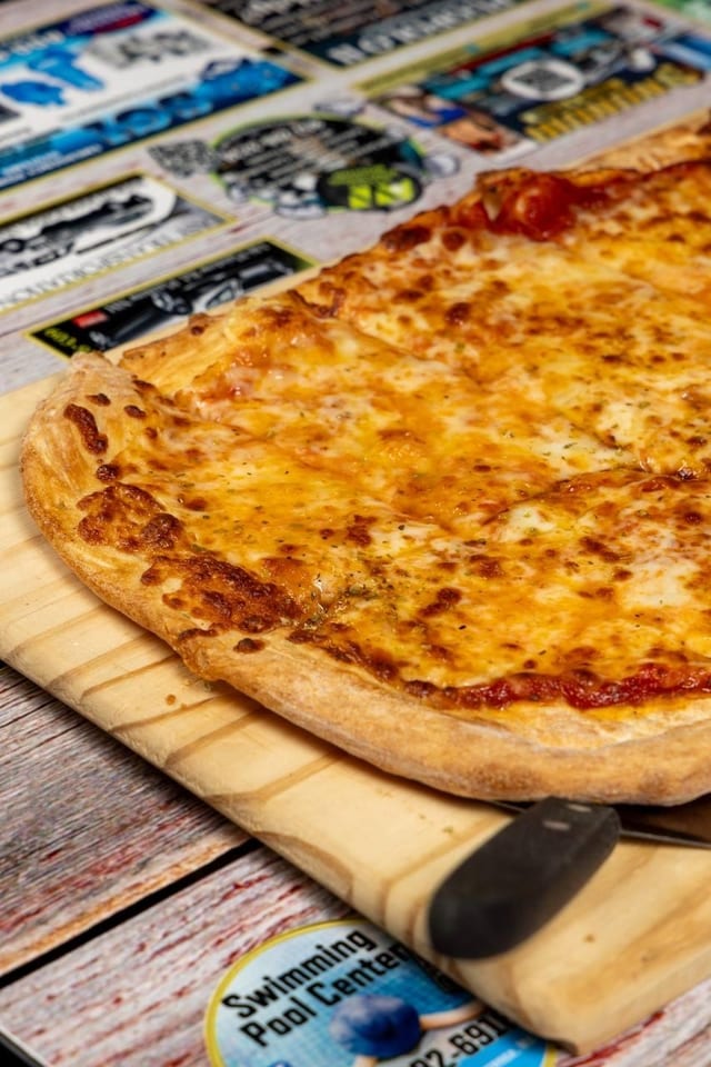 30" Cheese Pizza.