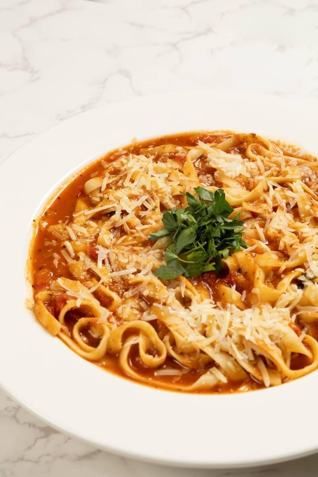 Red Pasta.