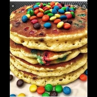 3 M&M Pancakes
