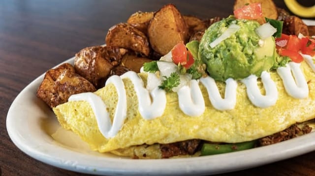 Jamaican Omelet.