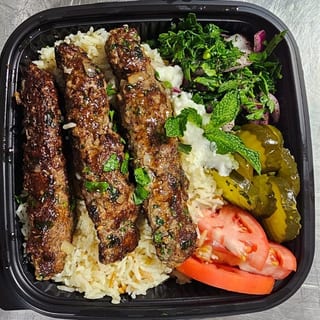 Beef Kabob Plate